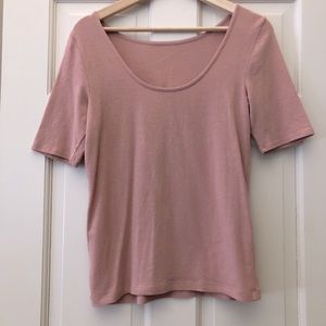 Madewell rose color tee